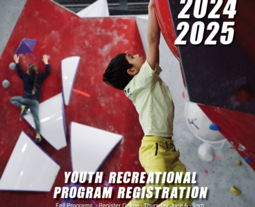 Youth Rec Program Fall 2024 Registration Dates